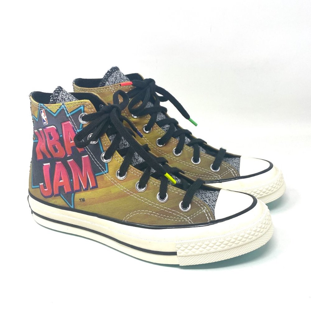💖MEGA SALE💖Converse Women 171692C CHUCK 70 HI Brown Solar Red Electric Aqua - Picture 5 of 12